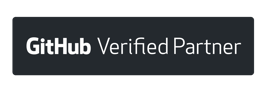 GitHub Verified Partner - black