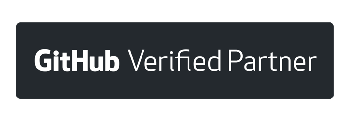 GitHub Verified Partner - black