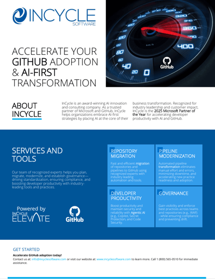 GitHub Migration, Repo Modernization and Governance Services