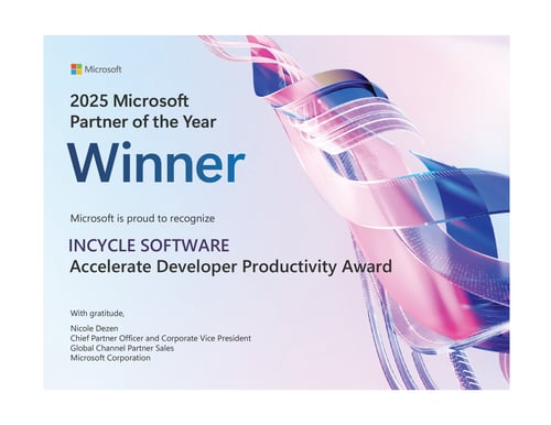 InCycle recognized by Microsoft for a 9th time and claims global award. InCycle recognized by Microsoft for a 9th time and claims global award.