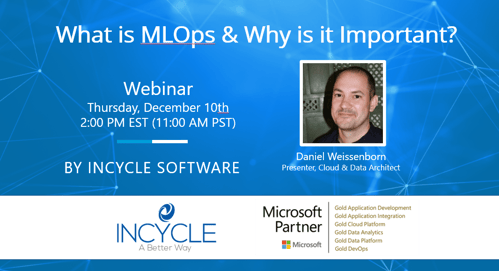 Machine Learning & MLOps Webinar, Dec 10, 2020