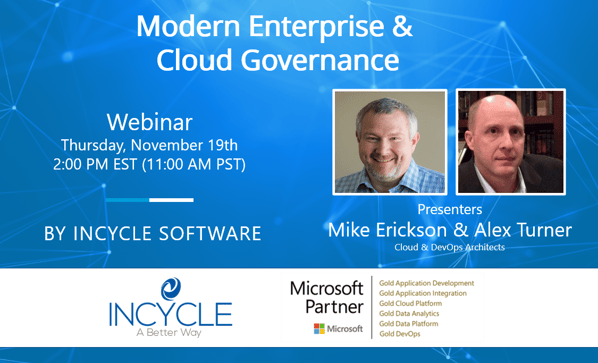 Modern Enterprise & Cloud Governance - November 19th 2020